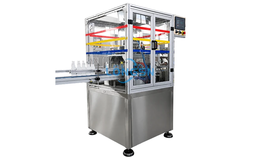 PET bottle neck cutting machine by LONGSN